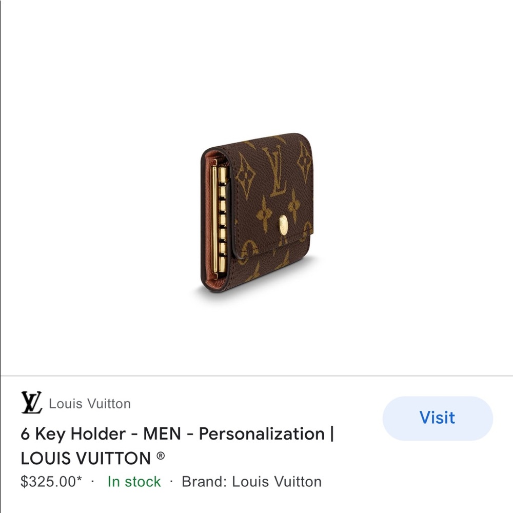 Louis Vuitton - 6 key ring holder